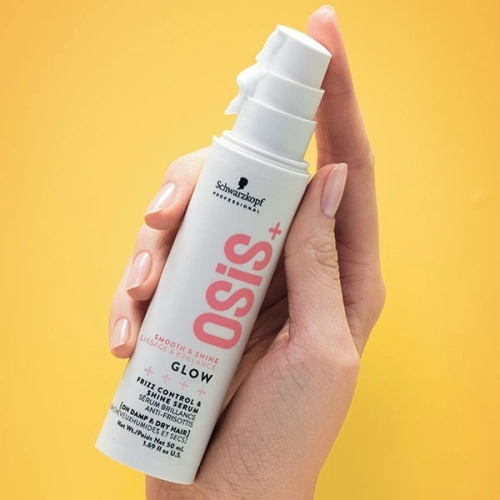 OSIS + Glow serum intense shine 