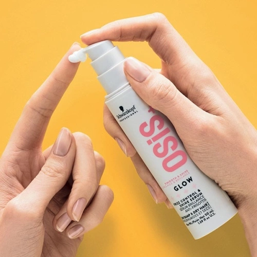 OSIS + Glow serum intense shine 