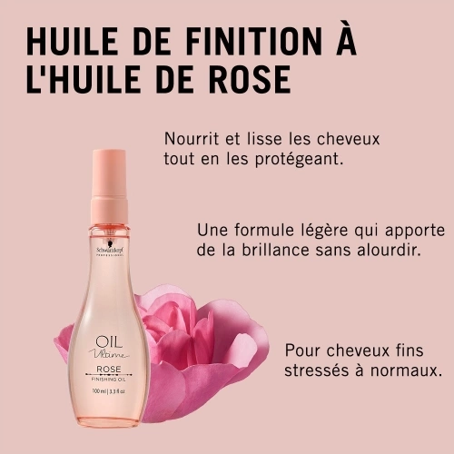 OIL ULTIME Finishing oil with rose oil 