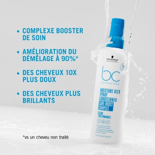 BONACURE MOISTURE KICK Spray-Baume - Cheveux normaux à secs 