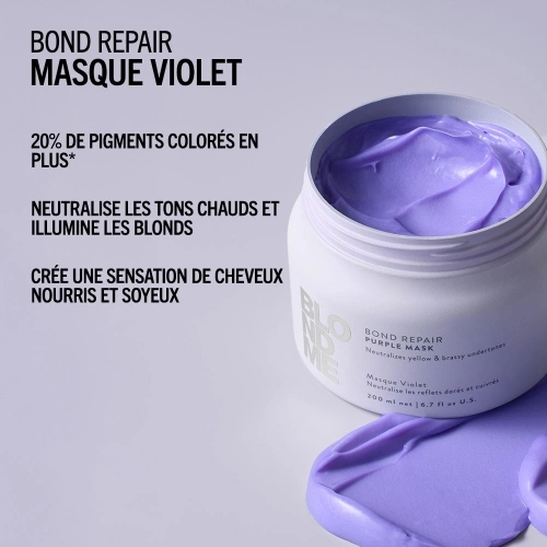 BLONDME  Purple Mask 
