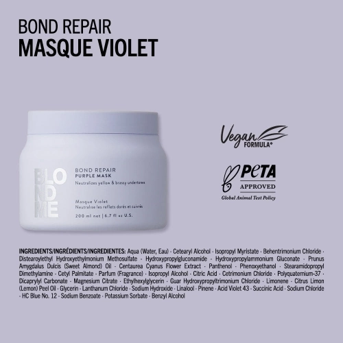 BLONDME  Purple Mask 