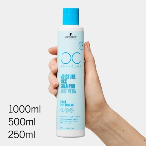 BONACURE MOISTURE KICK Moisturizing shampoo with Aloe vera 