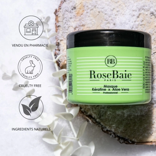 KÉRATINE X ALOE VERA  Masque apaisant et purifiant 