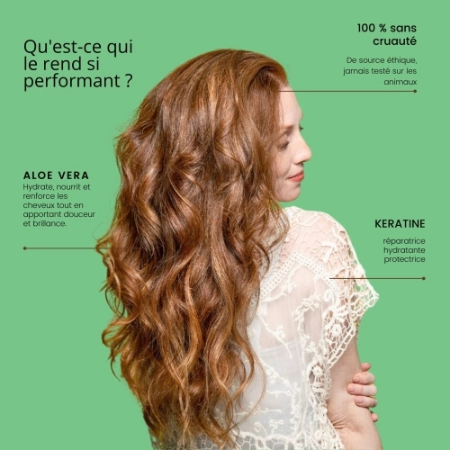 KÉRATINE X ALOE VERA  Masque apaisant et purifiant 