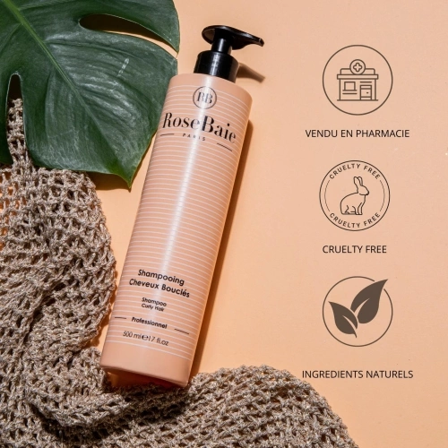 KÉRATINE X BOUCLES Shampoing qui définit, hydrate et réduit les frisottis des cheveux texturés 