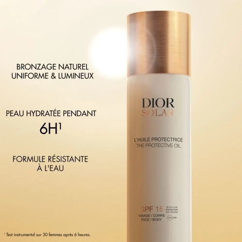 DIOR SOLAR L'Huile Protectrice Visage et Corps SPF 15 - Huile solaire Spray solaire 3348901642804_1.jpg