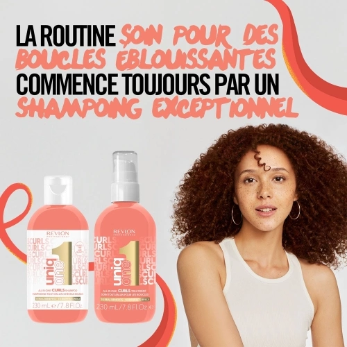 UNIQ ONE Shampoing Tout-en-Un Cheveux Bouclés 