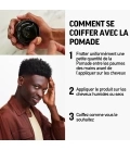 POMADE Cire cheveux homme fixation souple & brillance élevée
