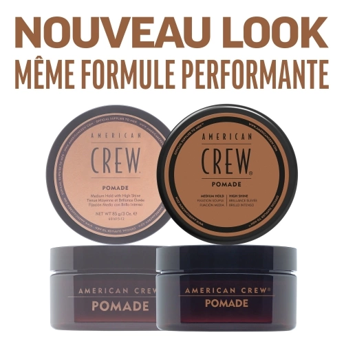 POMADE Cire cheveux homme fixation souple & brillance élevée 