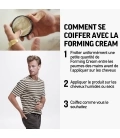 FORMING CREAM Cire cheveux homme fixation souple & brillance naturelle