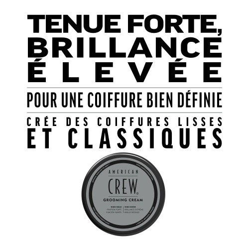GROOMING CREAM Cire fixation forte, brillance extrême 