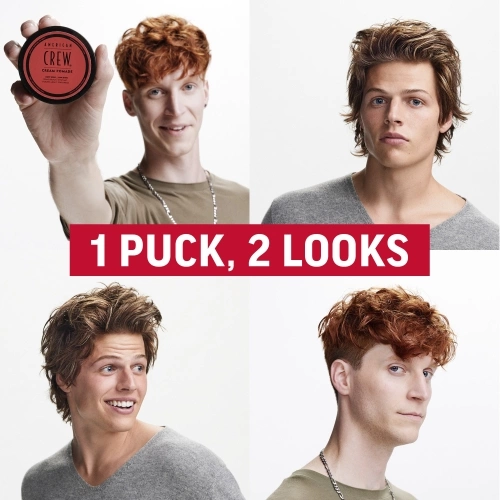 CREAM POMADE  Coiffage cheveux homme tenue souple & effet mat 