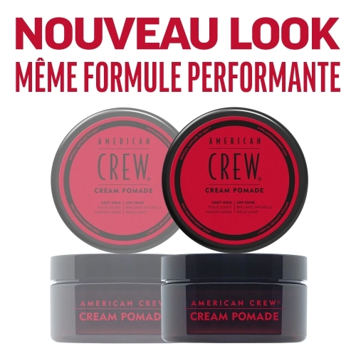 CREAM POMADE  Coiffage cheveux homme tenue souple & effet mat 