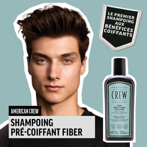 FIBER PRE-STYLING CLEANSER Texturizing shampoo 