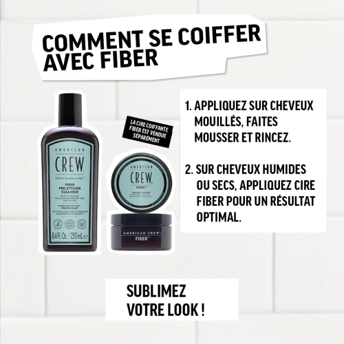 FIBER NETTOYANT PRÉ COIFFANT Shampoing texturisant 