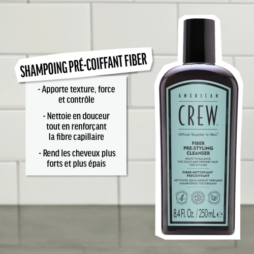 FIBER NETTOYANT PRÉ COIFFANT Shampoing texturisant 