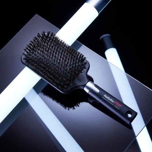 WIDE PNEUMATIC BRUSH Boar bristle 