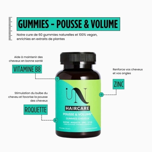 PUSH & VOLUME 60 hair gummies 