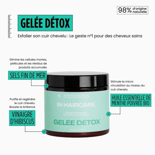 GELÉE DÉTOX Exfoliant Cuir Chevelu 