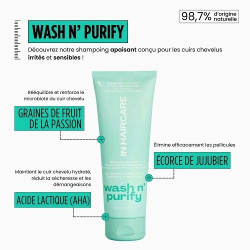 WASH N' PURIFY Shampoo 