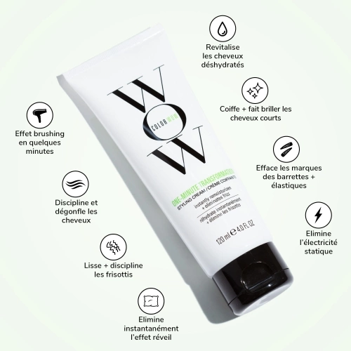 ONE-MINUTE STYLING CREAM Instant Anti-Frizz Styling Cream for quick touch-ups: Smooth and tamed without feeling greasy. 5060150185229_1.jpg