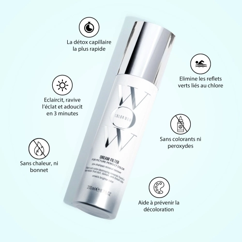 DREAM PRE-SHAMPOO FILTER Mineral Detox Pre-Shampoo to remove mineral buildup, leaving hair more radiant, shiny, and silky—even if it’s colored. 5060150185489_1.jpg
