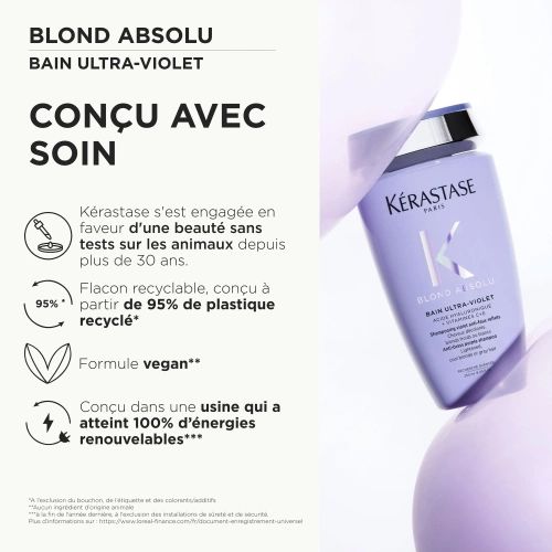 BLOND ABSOLU BAIN UV Blonde hair shampoo 3474636692231_8.jpg