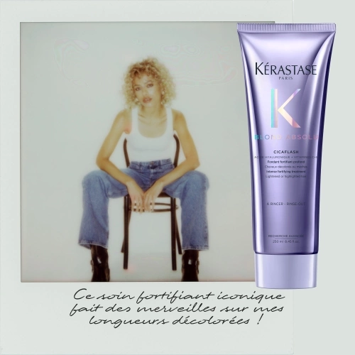 CICAFLASH BLOND ABSOLU Après-shampoing réparateur démêlant pour cheveux blonds décolorés ou méchés 3474636692361_6.jpg