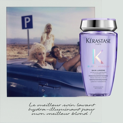 BLOND ABSOLU BAIN LUMIÈRE RECHARGEABLE Shampoing hydratant illuminateur pour cheveux blonds 3474636692170_6.jpg