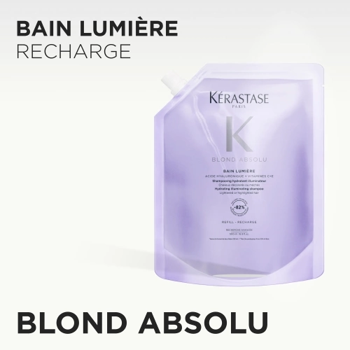 BLOND ABSOLU BAIN LUMIÈRE RECHARGEABLE Moisturizing illuminating shampoo for blonde hair 3474637079192_2.jpg