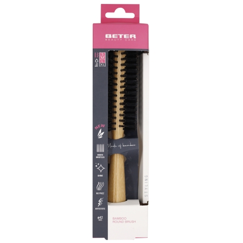 HAIR Brosse ronde, poils mixtes Bamwood 8412122031206_03120_03120_Imagen_Producto_Beauty care_03120_frontal_pack.jpg