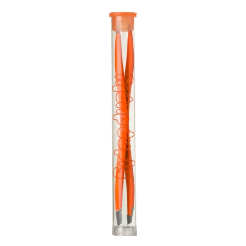 PINCE A EPILER Duply Fine & Beveled Double-Tip Tweezers 8412122091217_09121_09121_Imagen_Producto_Beauty care_09121_Tubduply_naranja.jpg