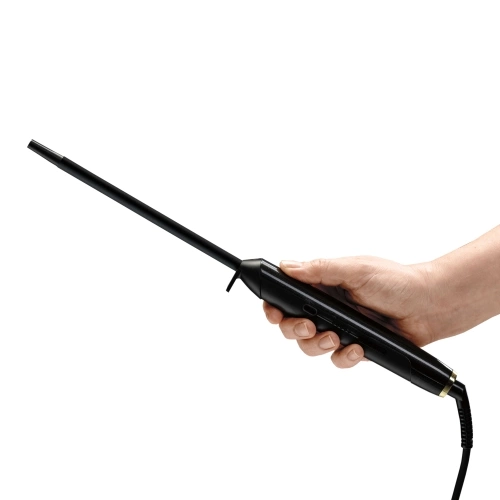 HIGH PERFORMANCE WAND Wand (sans pince) ultra-fin 10mm pour boucles BaBylissPRO_Haircare_BAB2489E_CurlingWand_In-Hand_RGB_300dpi_W.jpg