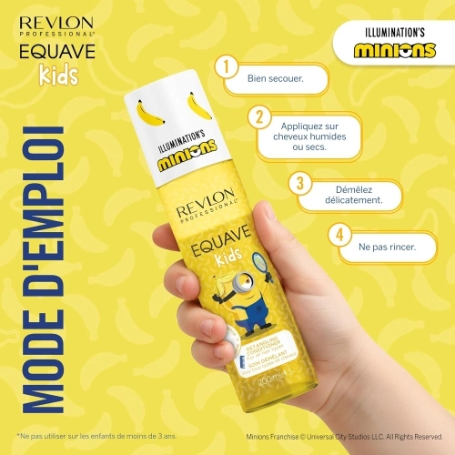 EQUAVE Instant Hydrating Leave-In Detangling Conditioner – Limited Edition Minions equave minions4.jpg