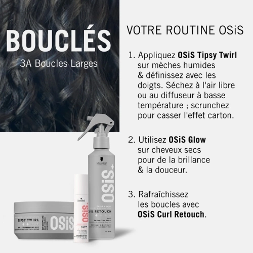 OSIS+ TIPSY TWIRL Curls and Waves Enhancing Gel 