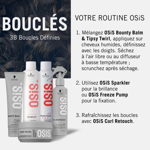 OSIS+ TIPSY TWIRL Gelée Sublimatrice Boucles et Ondulations 