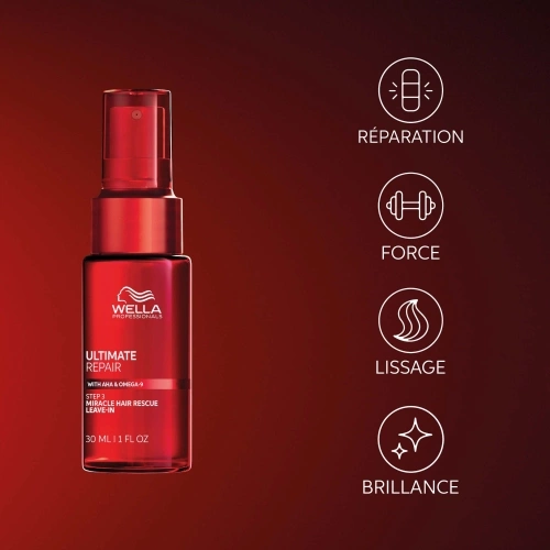 ULTIMATE REPAIR Soin Miracle Revitalisant, Traitement réparateur sans rinçage pour les cheveux abîmés 4064666580050_1.jpg