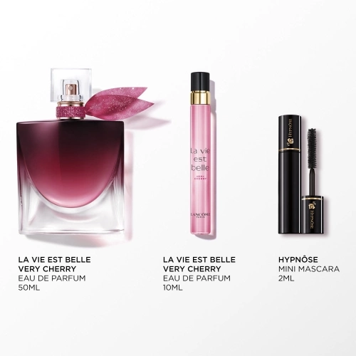 LA VIE EST BELLE L'ELIXIR VERY CHERRY Limited Edition Christmas Eau de Parfum Intense Gift Set 3614274983951_1.jpg