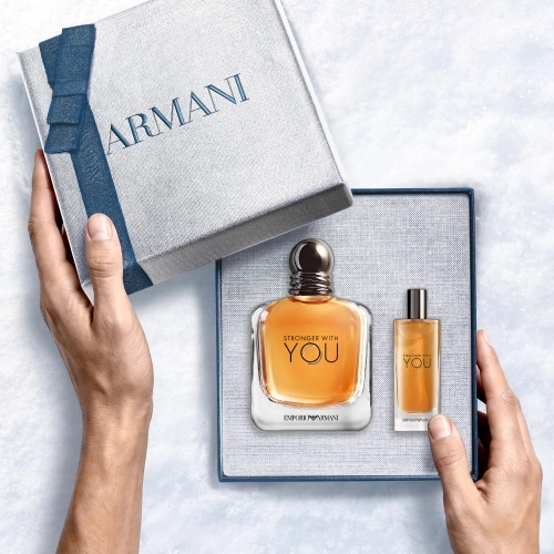 STRONGER WITH YOU Amber Eau de Toilette Gift Set for Men 3614275040820_1.jpg