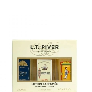 RÊVE D'OR, HÉLIOTROPE BLANC, POMPEÏA Coffret Trio Lotion Parfumée