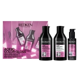 HOLIDAY ACIDIC COLOR GLOSS Coffret produits pour cheveux colorés et/ou méchés
