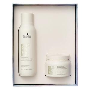 NUTRITIF BOND REPAIR  BLONDME Nourishing Bond Repair Set – Shampoo & Mask