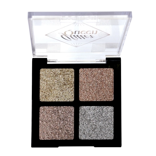 PALETTE 4 FAP  4-Shade Glitter Eyeshadow Palette – Glitter Queen 3700155383009 - PAL217- OUVERTE.jpg