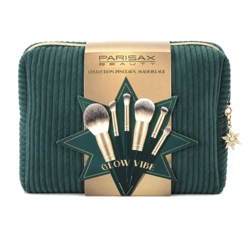 TROUSSE  6 PINCEAUX Coffret Trousse Velours Côtelé – 6 Pinceaux Maquillage Glow Vibe 3700155382903 - BD144.jpg