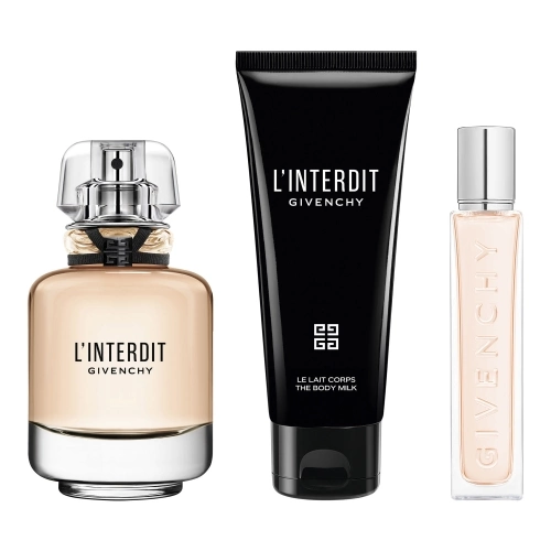 L'INTERDIT Coffret Eau de Parfum, lait pour le corps et vaporisateur de voyage 3274872519596_4.jpg