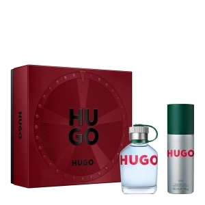 HUGO MAN Coffret Eau de Toilette pour Homme et Spray Déodorant