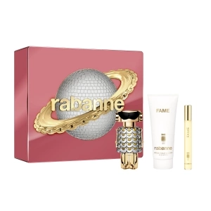 FAME Eau de Parfum Gift Set + Perfumed Body Lotion + Travel Spray