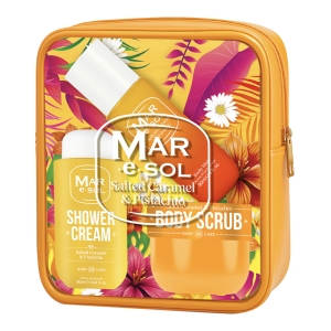 INCMA10006 - MAR E SOL TRAVEL SET - BODY MIST 40ML + BODY SCRUB 100G + SHOWER CREAM 90ML - SALTED CARAMEL & PISTACHIO.png