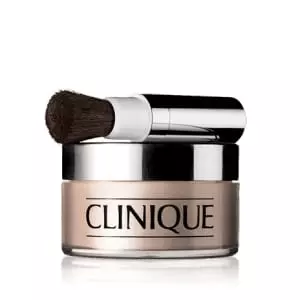 BLENDED FACE POWDER AND BRUSH Evens Skin Tone, Wear Alone Or Over Foundation